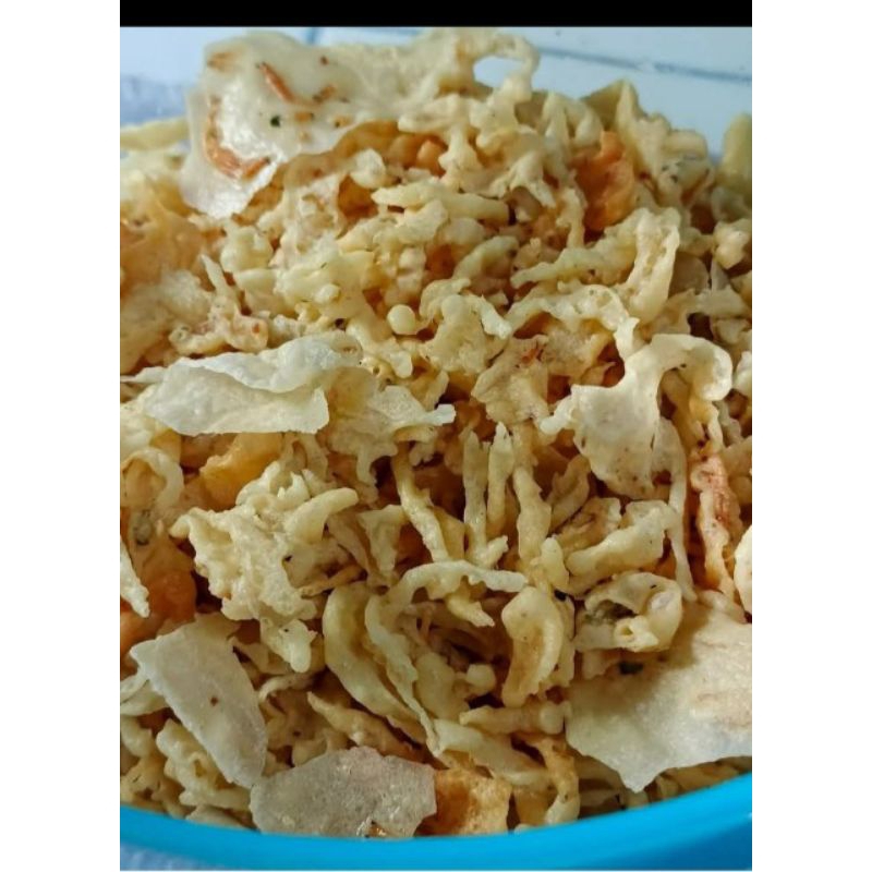 

Rontokan Rempeyek dan kripik campur gurih renyah murah 500Gr