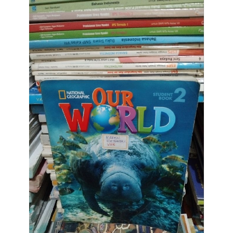 OUR WORLD 2 STUDENT BOOK ORI BEKAS