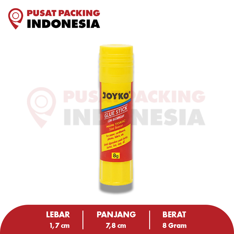 

LEM STICK JOYKO / LEM KERTAS / LEM BATANG RAJA PACKING INDONESIA