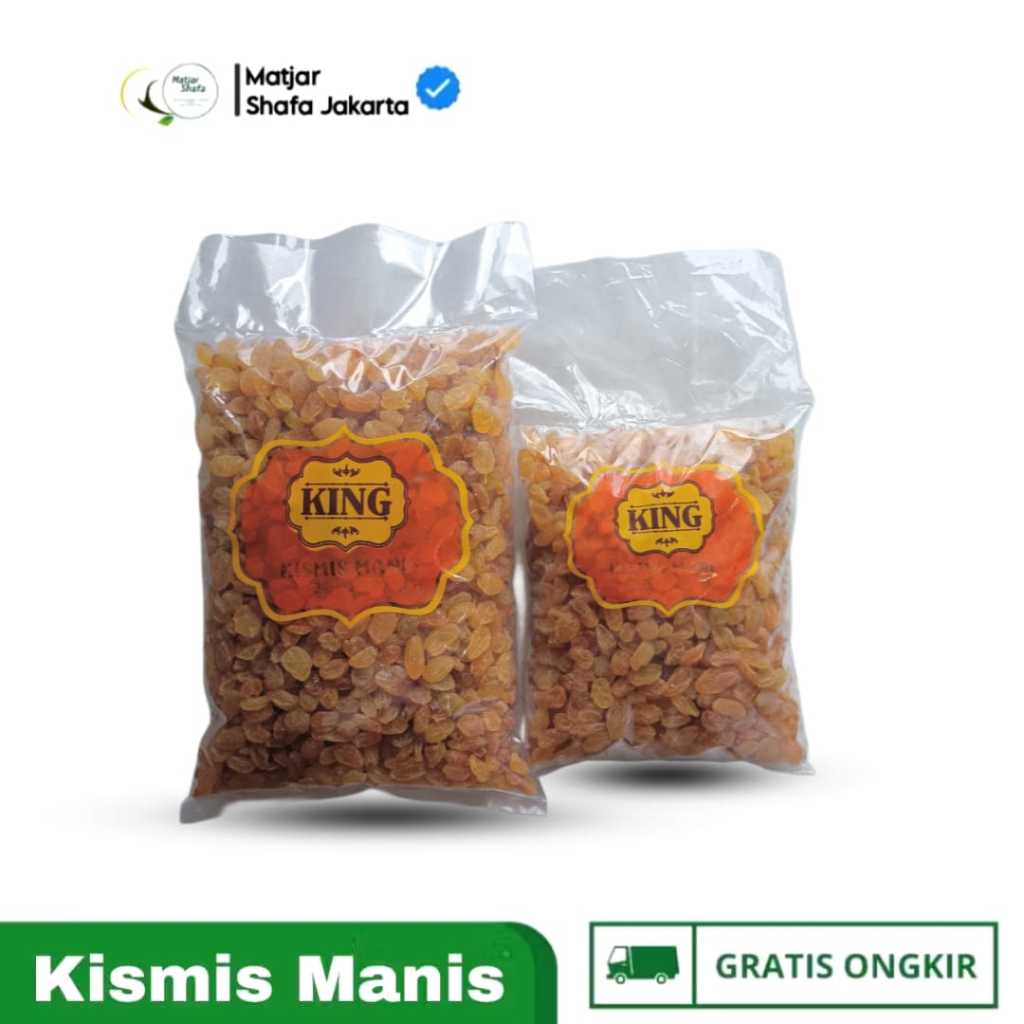 

Kismis Simin Golden Raisin Manis Kuning / Oleh-Oleh Haji&Umroh Kismis Murah High Quality