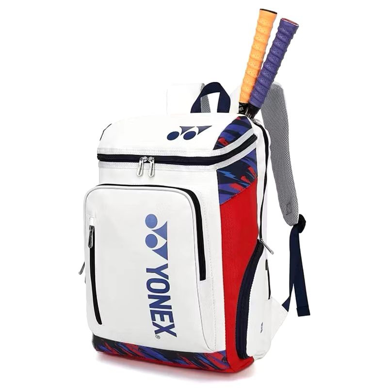 Tas Backpack Badminton Tennis Yonex Mix Colour White Red Blue / Grey Black / Blue Black (Tas Bulu Ta