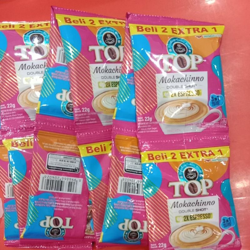 

Top kopi mokachinno renteng (10 pcs)