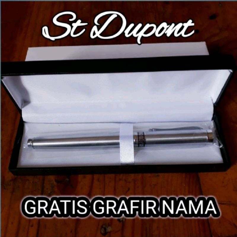 

Ballpoint Mewah Pulpen Roller Ball St Dupont Sign Pen Keren Gratis Grafir Nama Dan Box Exlusive