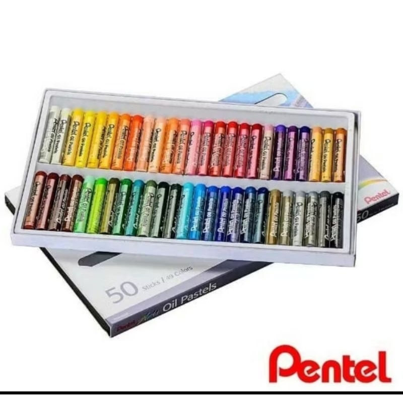 

Pentel Oil pastel isi 50 warna