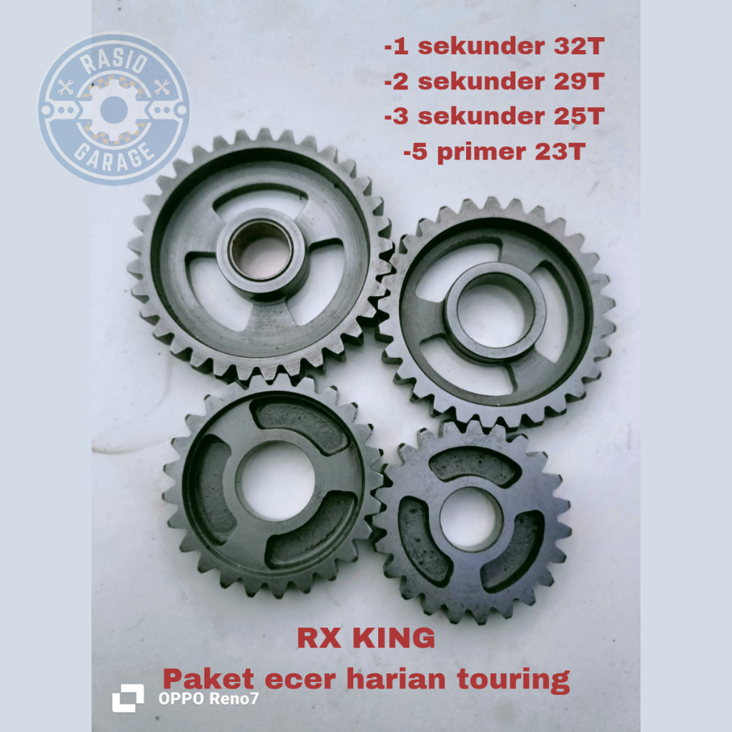 Rasio Racing RX King Paket Hemat Harian Touring