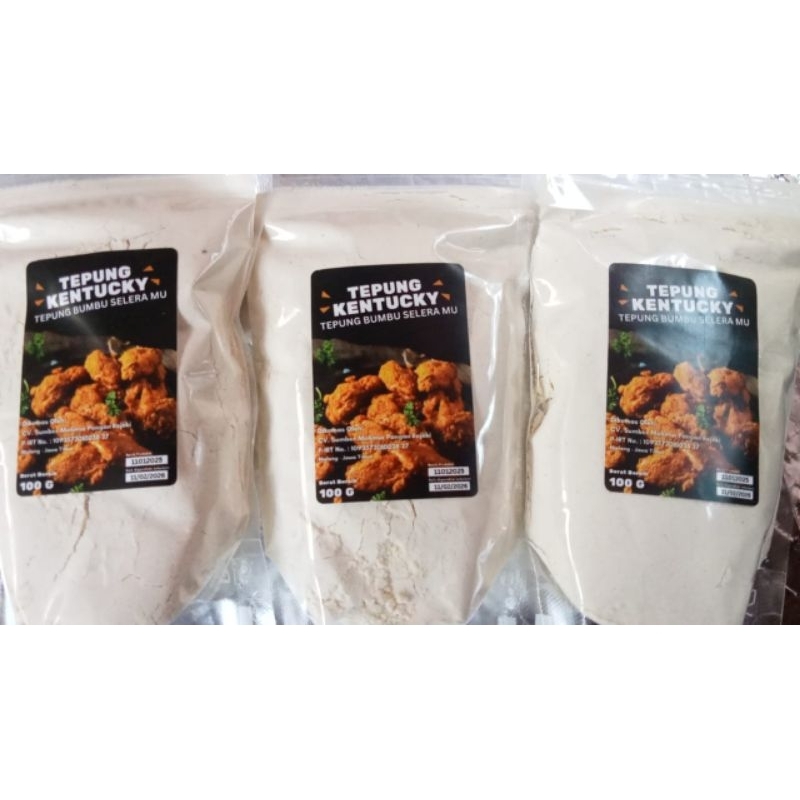 

Tepung Bumbu Ayam 1 Kg / Tepung Crispy Serbaguna Termurah 1 kg / Ayam Goreng Kfc Mcd / Tepung serba guna siap pakai