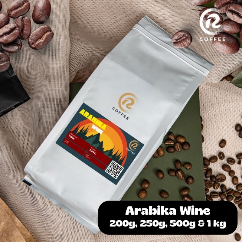 

Kopi Arabika Gayo Wine Process, Roasted Bean/Bubuk Kopi