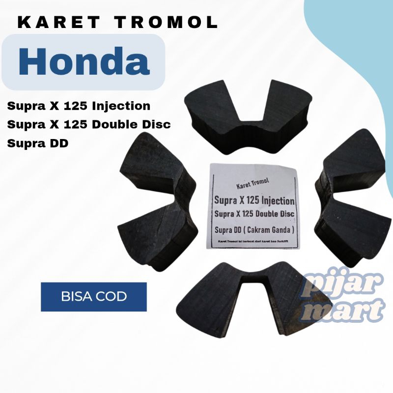 Karet Tromol Honda Supra x 125 Injection Supra x 125 Double disc