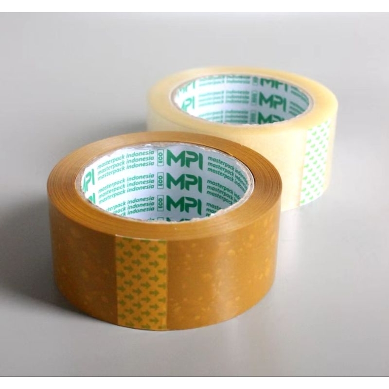 

Lakban Bening - Lakban Coklat Master Pack 45mm x 90 Yard,100 Yard , 300 Yard & 500 Yard