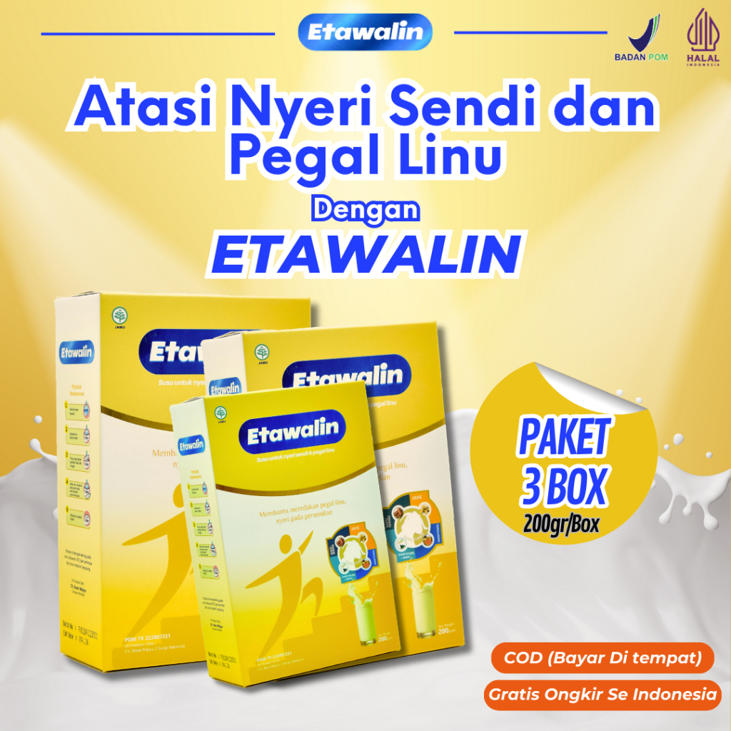 

Etawalin Susu Sendi dan Tulang Original 3 Box