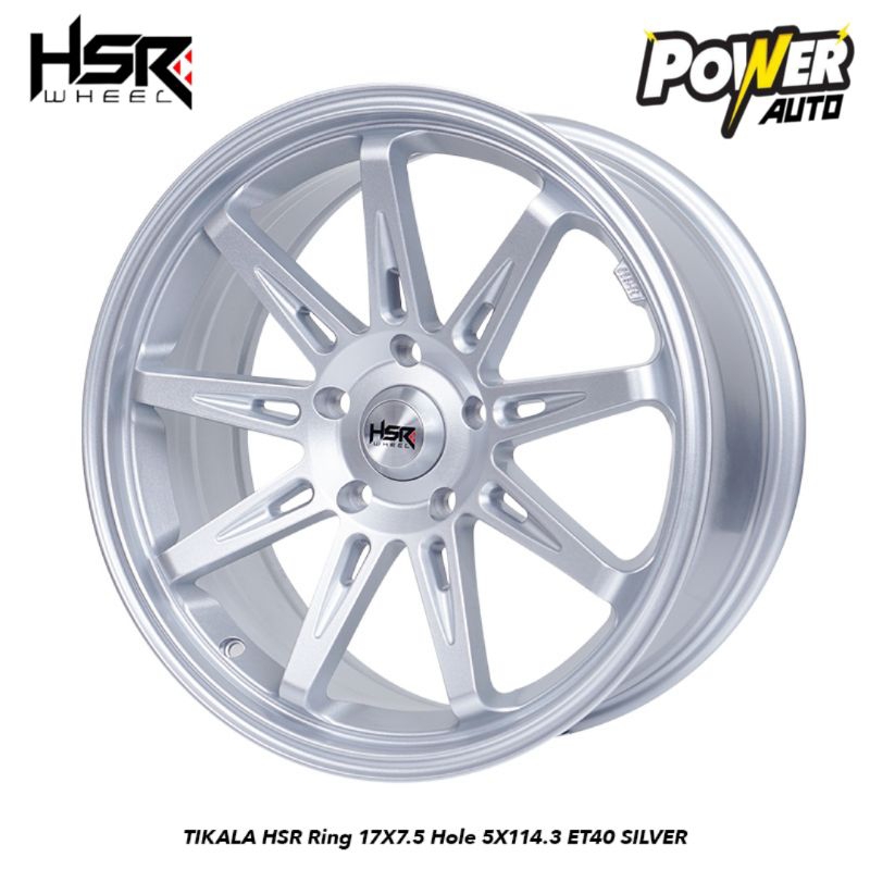 Pelek hsr tikala ring 17 Velg racing buat Mobil Ribon Terios Brv