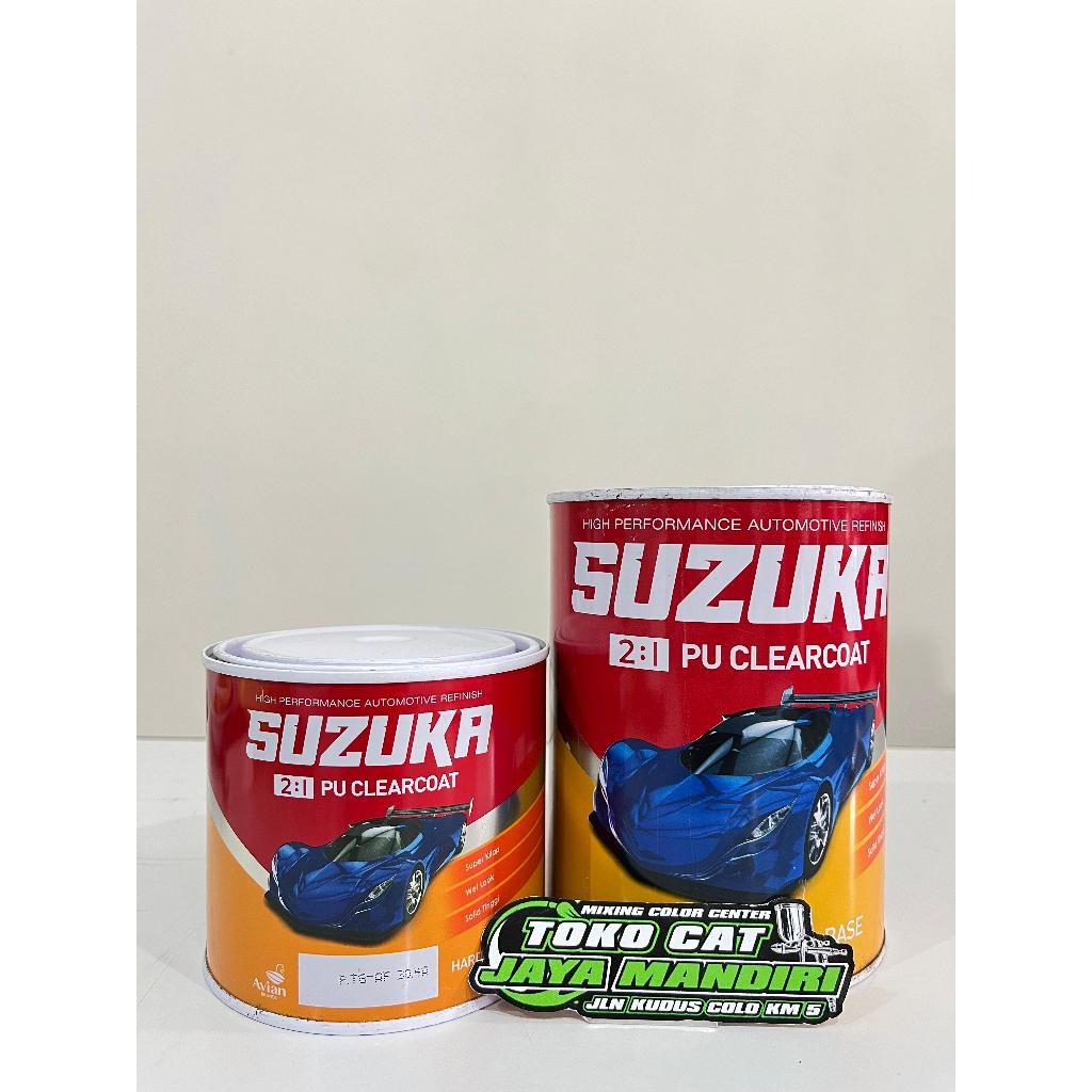 Suzuka PU Clear Coat 2:1 Isi 1.5liter Set Hardener