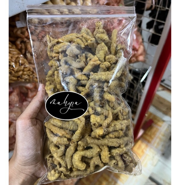 

(MAHYRA) 300gr Usus crispy original | PROMO‼️ Kripik usus ayam original | Kripsus enak murah | usus krispi enak | Jajan viral usus