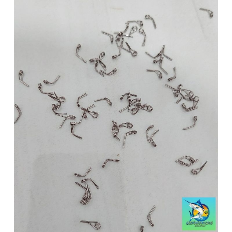 Kawat kolong tegek / Ring guide joran tegek kaki 1 (isi 10)