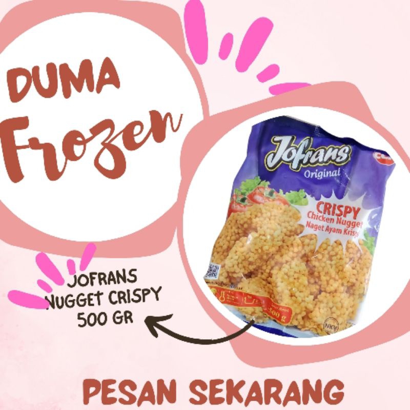 

Jofrans Nugget Crispy 500 GR