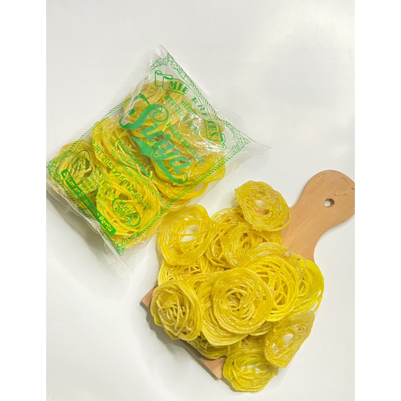 

Kerupuk Mie Kuning mentah SIAP GORENG!!!