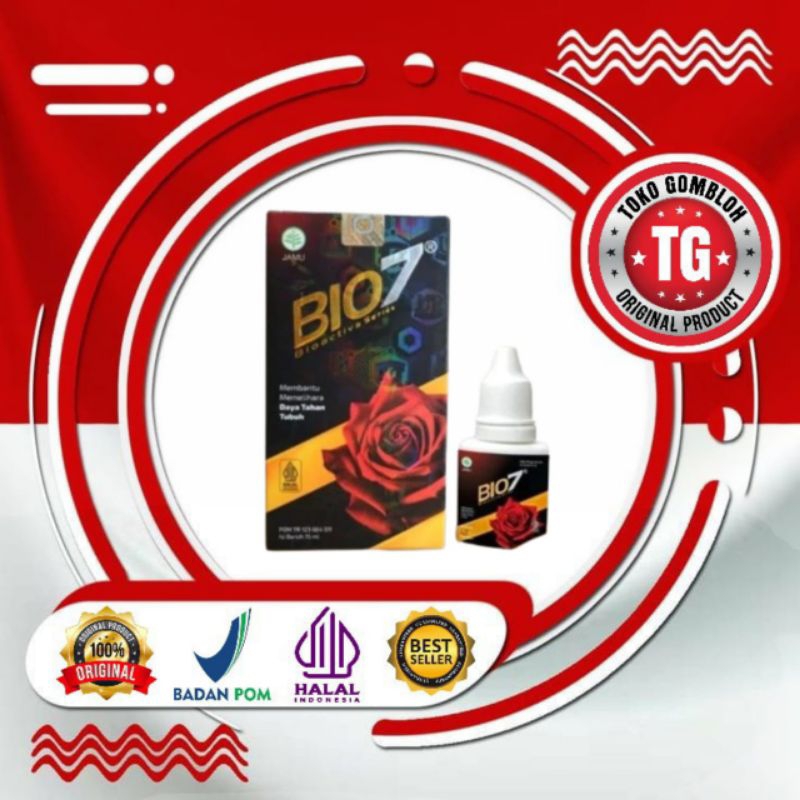BIO7 BIO SEVEN BIO 7, JAMU TETES HERBAL ORIGINAL 15ML