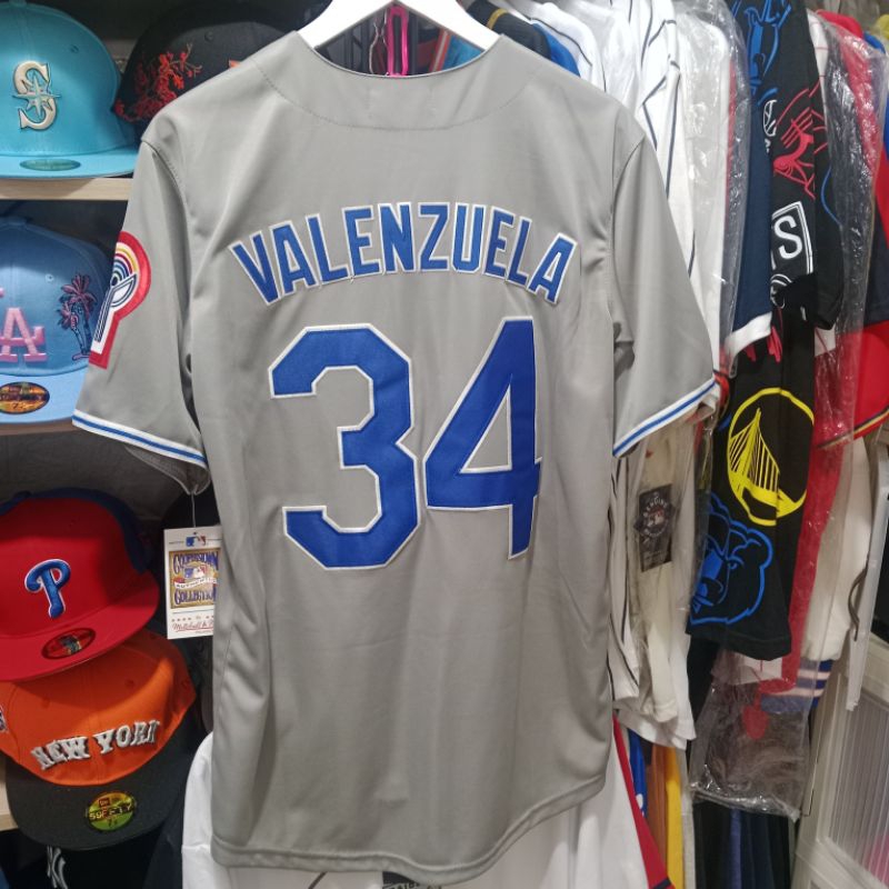 Jersey MLB Los Angeles Dodgers Valenzuela