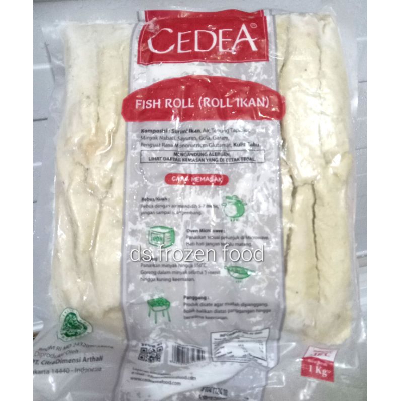 

CEDEA FISH ROLL 1 KG