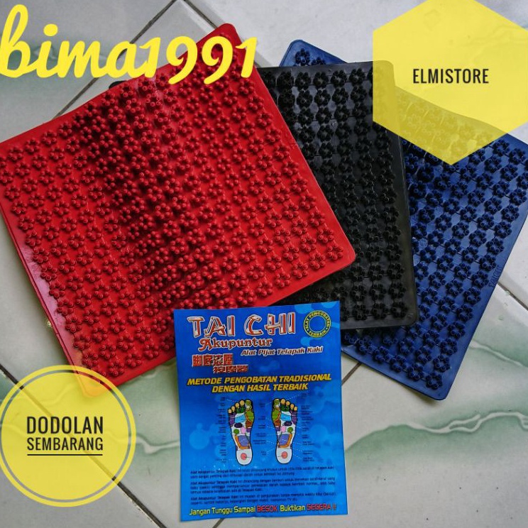 Pasti Hemat  Karpet Refleksi GelombangAlat pijat alas kaki terapi kakifoot Reflexi akupuntur matras 