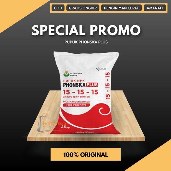 Pupuk Phonska Plus 1 Sak - 25 KG