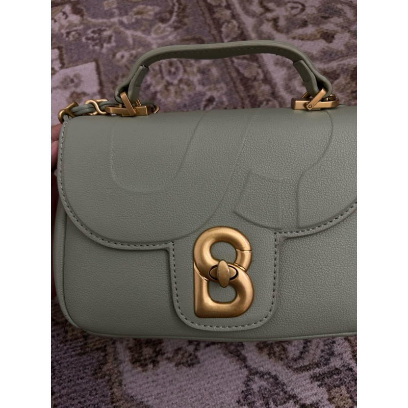 Preloved Buttonscarves Alma Small Bag Pistachio