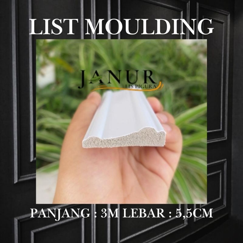 Janur List Wall Moulding Lebar 4CM dan 5,5CM