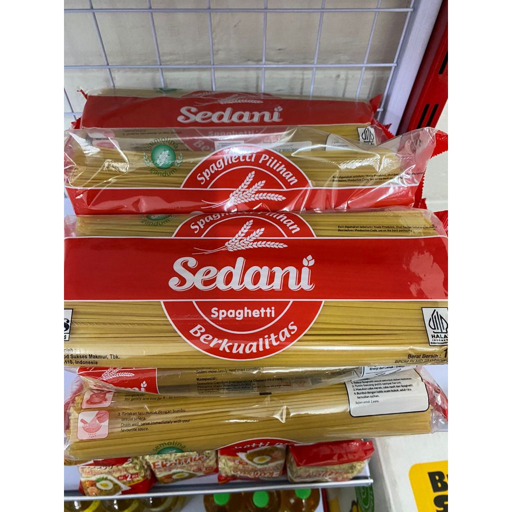 

SEDANI Spaghetti Pasta 1kg/1000gr [HALAL]