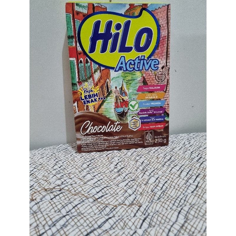 

HILO ACTIVE 250 GR RASA COKLAT