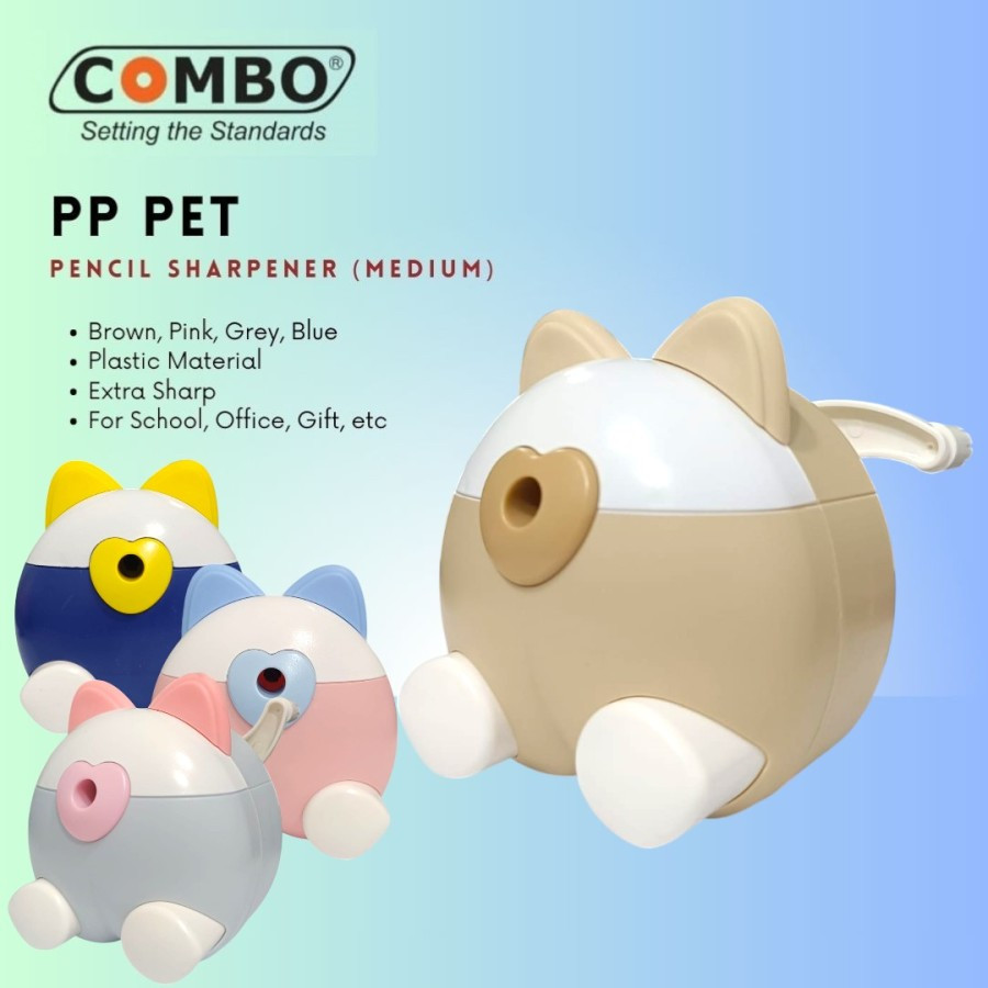 

Serutan Pensil Putar / Rautan Meja Lucu / Auto Pencil Sharpener SH-708 / Serutan Pensil PP Pet / Table Mechanical Sharpener