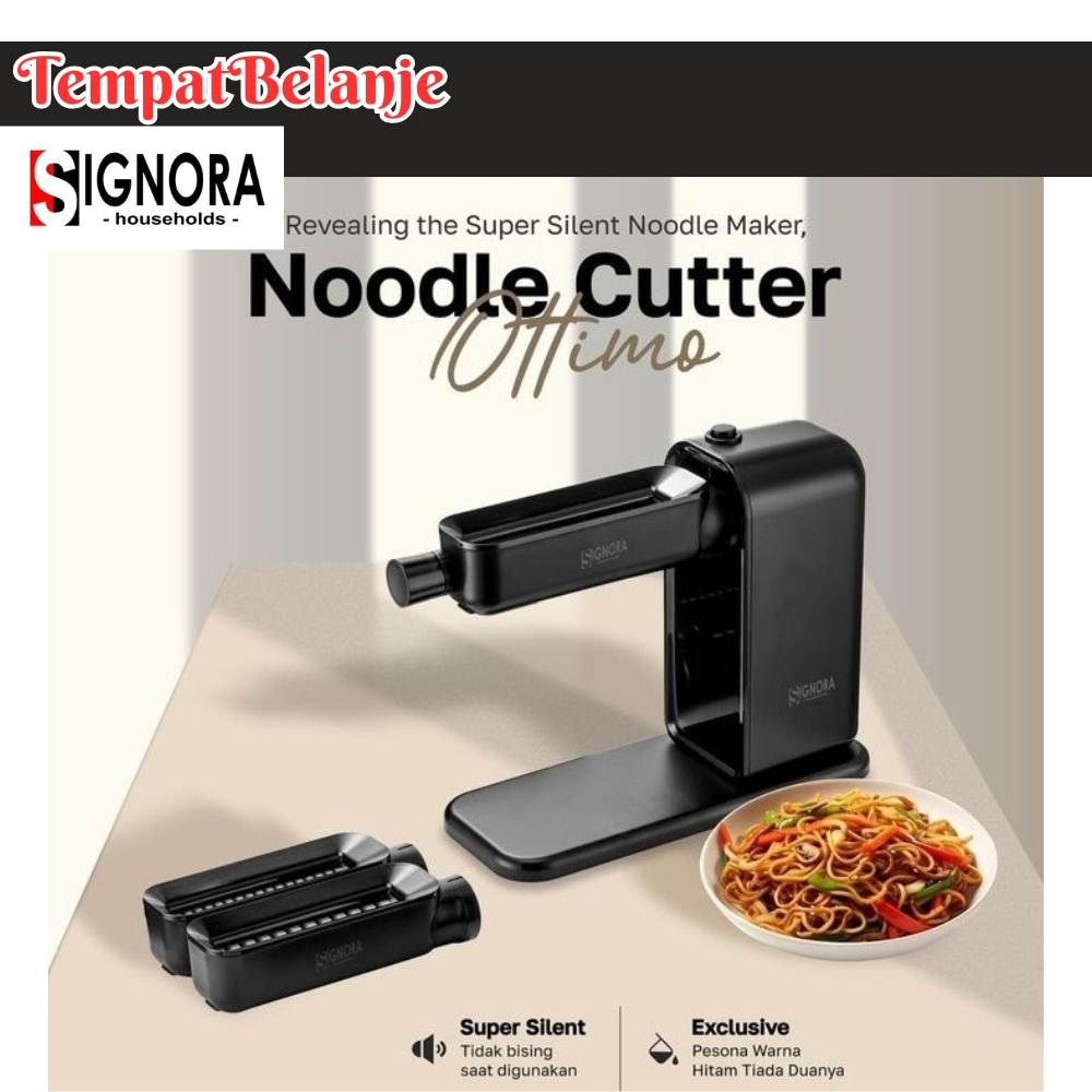 READY Signora Ottimo Noodle Maker Motor Mesin Pembuat Cetak Giling Potong mie pasta listrik otomatis