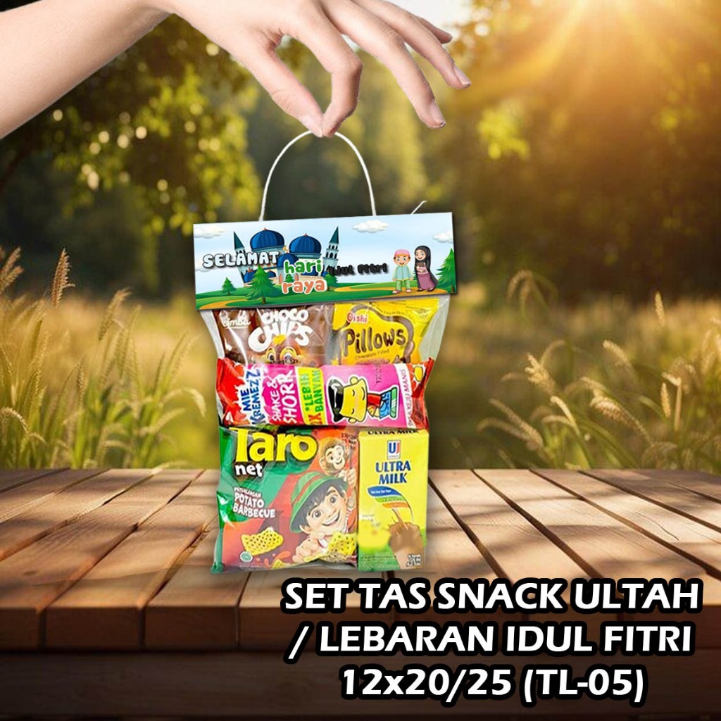 

COD Tas Snack Hari Raya 12x20cm(TL005) - Tas Idul Fitri Hampers Hari Raya Iedul Fitri Tas Snack ULTAH Tas Kado Souvenir Hari Raya Murah Tas Hadiah GoodieBag