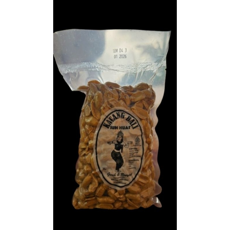 

Kacang Bali Sun Huat Kacang Kapri Bali Asli Bali Tari Bali Spesial Manis Gurih P-IRT Halal