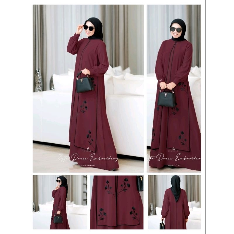 SALE || Zyta Dress Embroidery(Dress Only)by shArarea