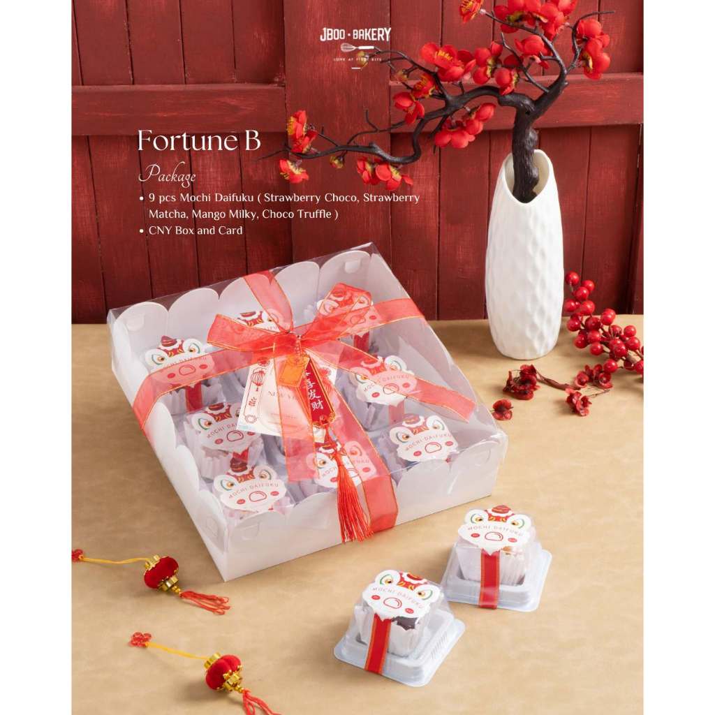 

CNY Hampers / Hampers Imlek 2025 Jboo Bakery - Fortune B Package
