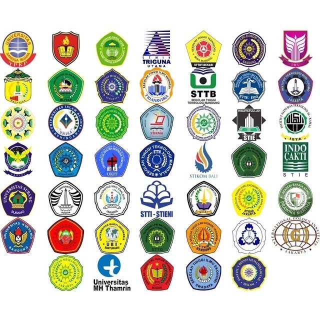 BORDIR CUSTOM LOGO UNIVERSITAS-BORDIR LOGO SATUAN-BORDIR LOGO-BORDIR ECER