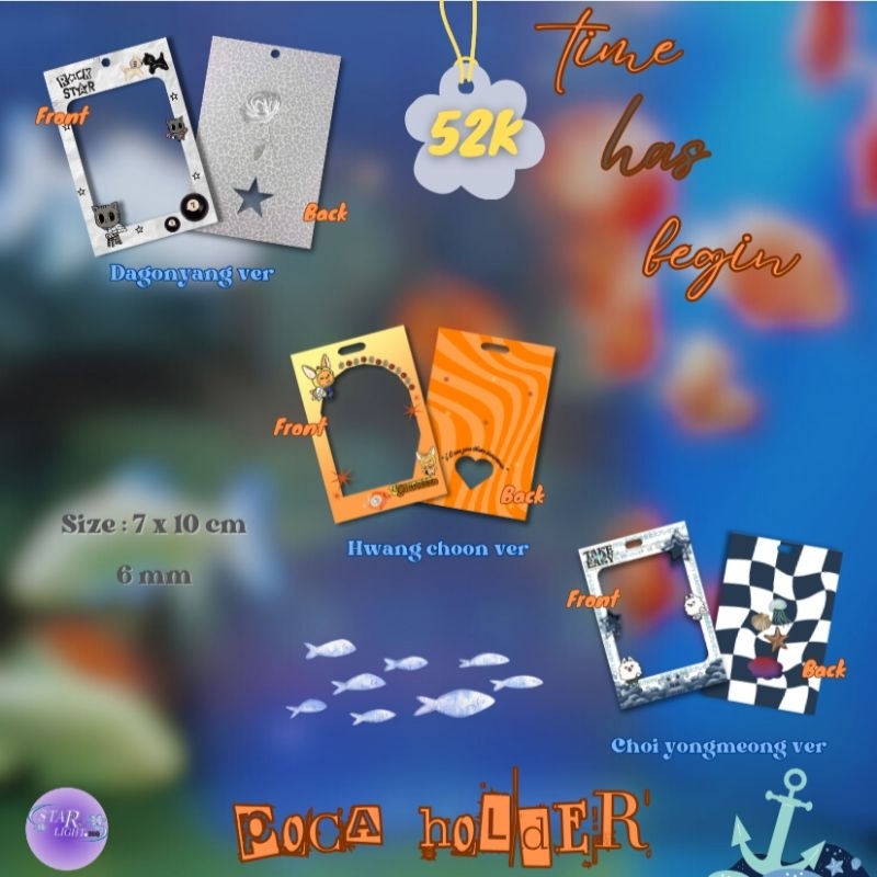 PHOTOCARD HOLDER CAHOL TXT PPULBATU FANMADE