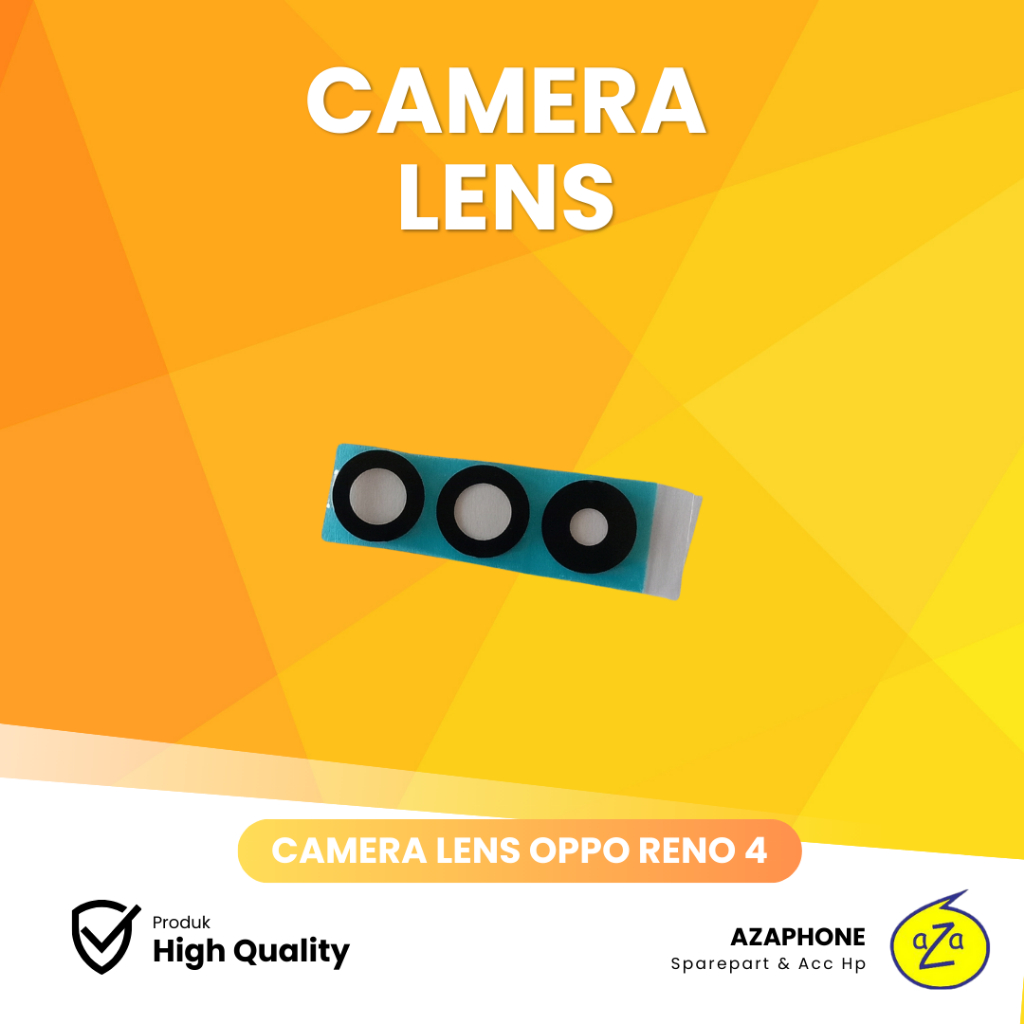 Lensa Camera / Kaca Kamera Belakang Oppo Reno 4