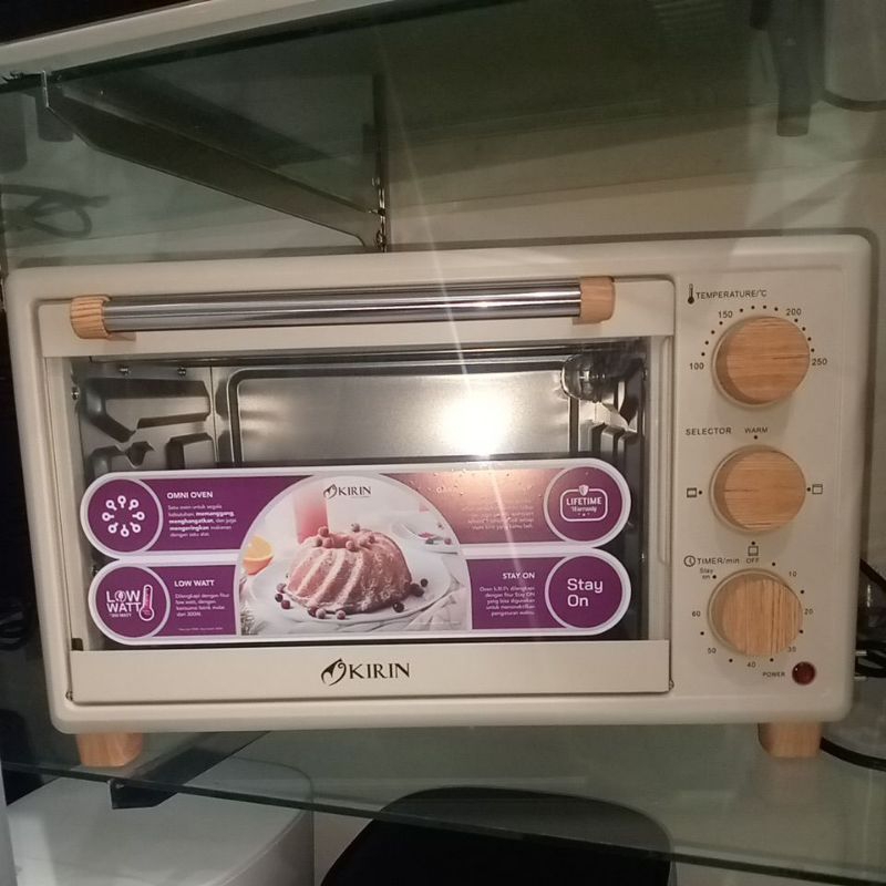 OVEN LISTRIK KIRIN KBO-190-OVEN KUE-OVEN ROTI