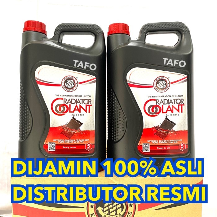 CAIRAN RADIATOR MEGACOOL MERAH 5 LITER AIR RADIATOR MOBIL