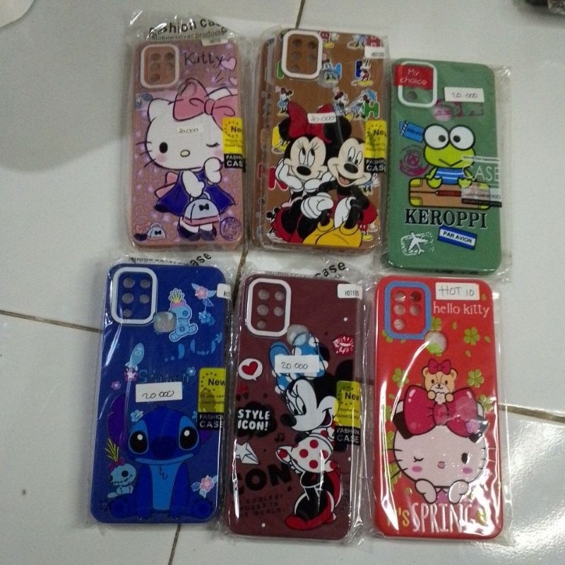 Case Silikon Casing MACARON MOTIF Infinix HOT 10s