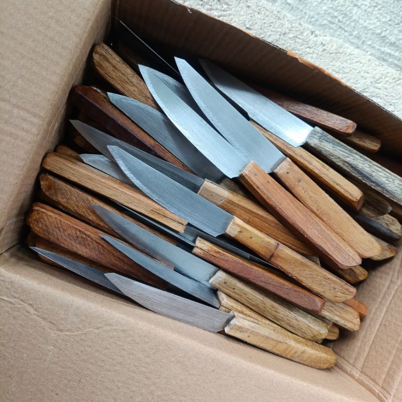 Hemat Isi 12 Pisau Souvenir Pernikahan-Pisau Dapur Stainles-Pisau Kecil Sovenir-Pisau Kupas bumbu Da