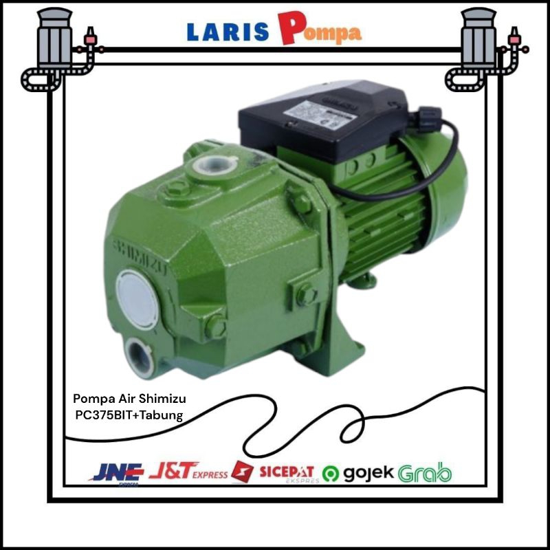 Pompa Air Shimizu PC-375BIT+Tabung