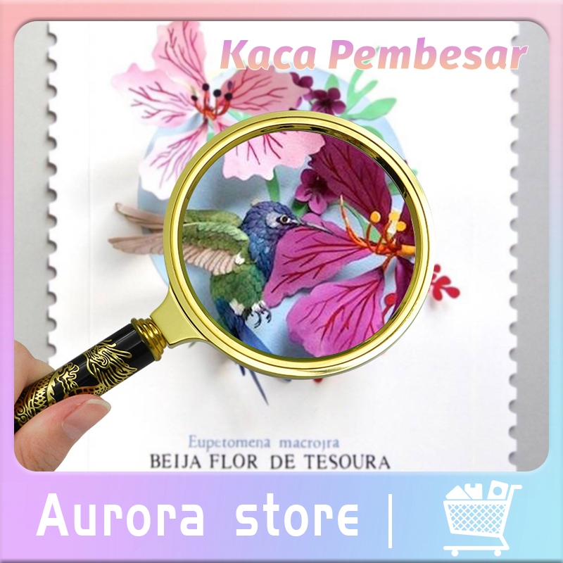 

Kaca Pembesar Motif Naga XINXIANG XX-Dragon60-80 ORIGINAL / Lup Lensa Handheld Magnifier