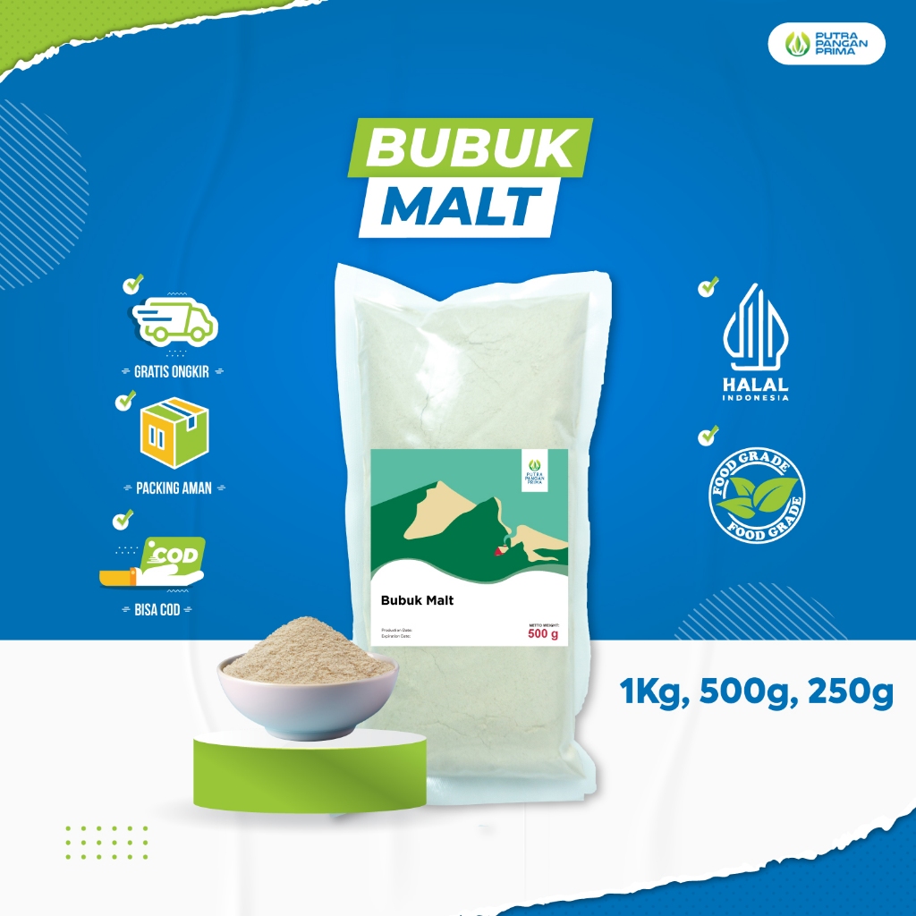 

Bubuk Ekstrak Dry Malt Extract 250gr 500gr 1kg