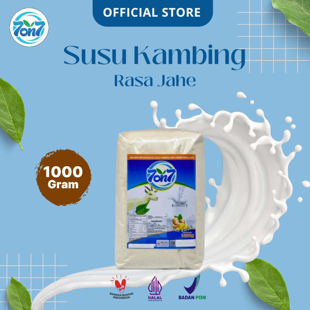 

Susu Kambing Rasa Jahe 1000gr BPOM