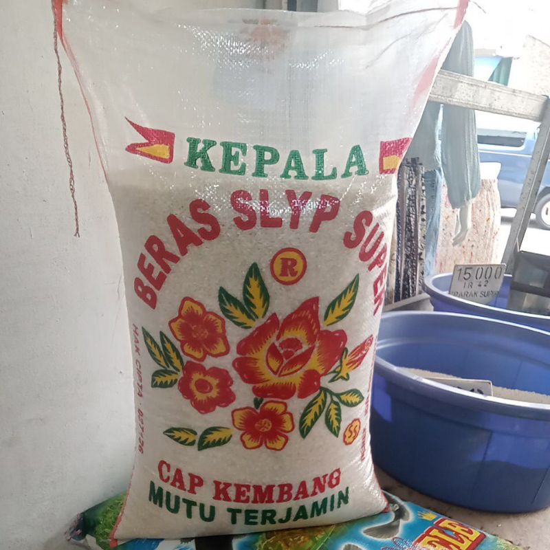 

BERAS CAP KEMBANG 10 KG PULEN SEDANG