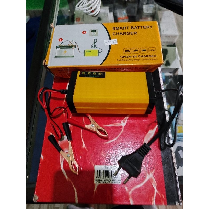 CHARGER AKI MOTOR 12 VOLT 2 AMPER