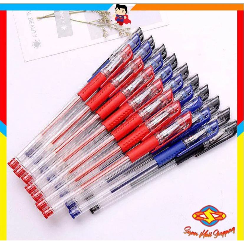 

MS - (1pcs) Pena Gel 0.55 mm Standard / Pulpen Tinta Cair Alat Tulis Sekolah Kantor Pen Warna Warni