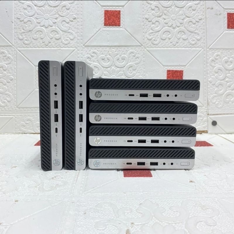 MINI PC HP PRODEKS 600 G3 PROSESOR CORE I5 7500T.RAM 8GB DDR4 HDD 500GB MULUS LIKE NEW TINGGAL PAKAI